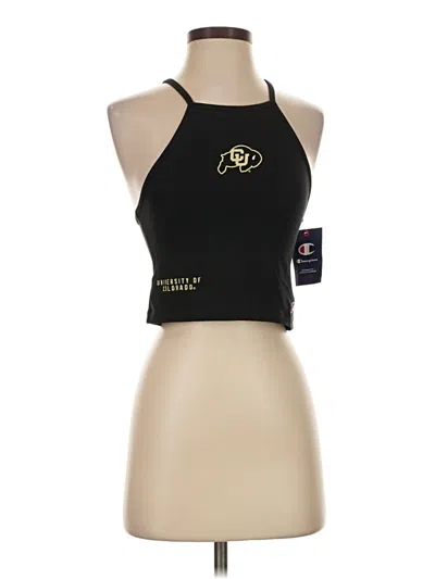 Champion Tank Top Black Halter Neckline Tops