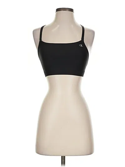 Pre-owned Champion Tank Top Black Strapless Neckline Tops