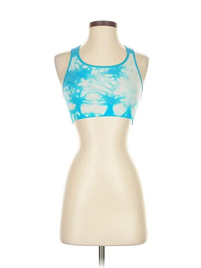 Pre-owned Champion Tank Top Blue Halter Neckline Tops