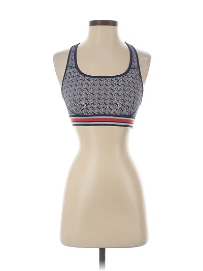 Pre-owned Champion Tank Top Blue Halter Neckline Tops