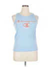 Champion Tank Top Blue Halter Neckline Tops In Blue