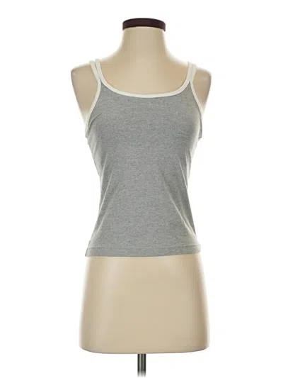 Pre-owned Champion Tank Top Gray Halter Neckline Tops