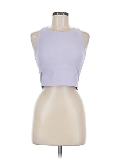 Pre-owned Champion Tank Top Purple Halter Neckline Tops