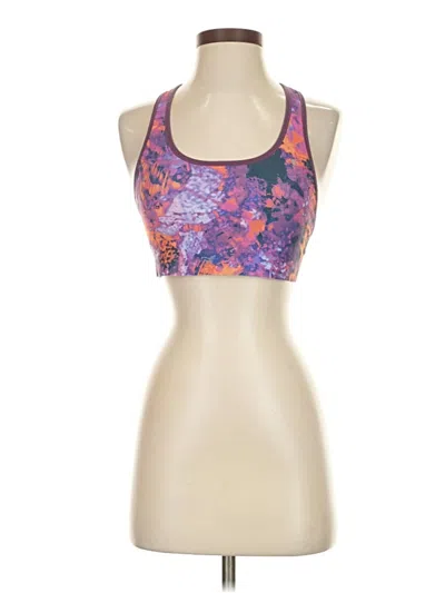 Pre-owned Champion Tank Top Purple Halter Neckline Tops