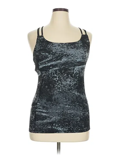 Pre-owned Champion Tank Top Silver Halter Neckline Tops