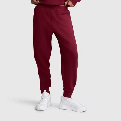 Champion Taper Leg Jogger With Zippers In Cabernet