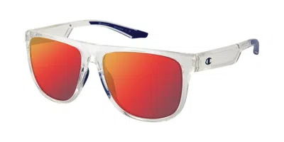 Champion Target Polarized C03 Occhiali Da Sole Chiari Per Uomo In Transparent
