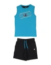 Champion Toddler Boy Co-ord Azure Size 5 Cotton In Blue