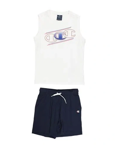 Champion Babies'  Toddler Boy Co-ord White Size 7 Cotton