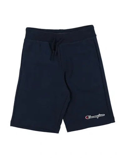 Champion Babies'  Toddler Boy Shorts & Bermuda Shorts Midnight Blue Size 7 Cotton, Polyester In Black