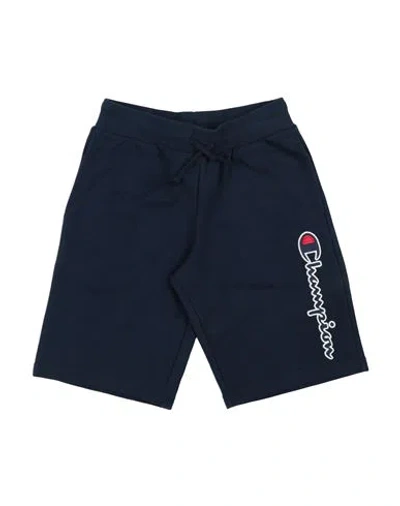 Champion Babies'  Toddler Boy Shorts & Bermuda Shorts Navy Size 7 Cotton, Polyester In Blue