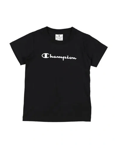 Champion Babies'  Toddler Boy T-shirt Black Size 5 Cotton