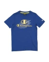 Champion Babies'  Toddler Boy T-shirt Blue Size 7 Cotton