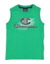 Champion Toddler Boy T-shirt Green Size 7 Cotton In Green