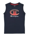 Champion Toddler Boy T-shirt Navy Size 7 Cotton In Blue
