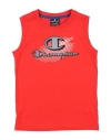 Champion Babies'  Toddler Boy T-shirt Red Size 5 Cotton