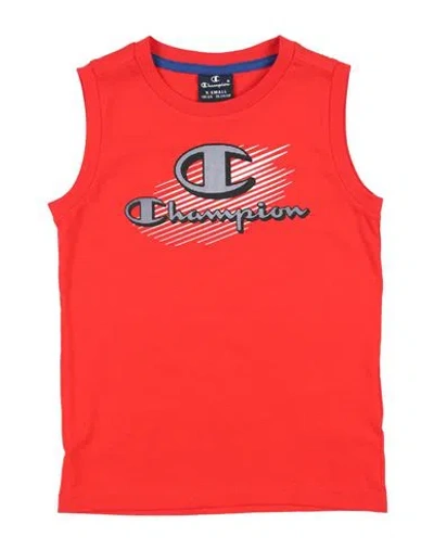 Champion Babies'  Toddler Boy T-shirt Red Size 5 Cotton
