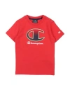 Champion Babies'  Toddler Boy T-shirt Red Size 7 Cotton