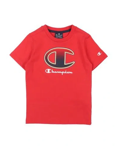 Champion Babies'  Toddler Boy T-shirt Red Size 7 Cotton