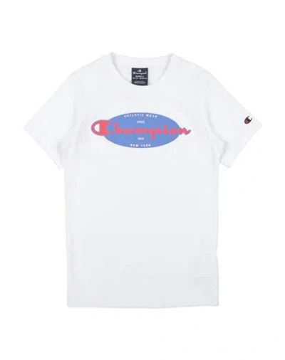 Champion Babies'  Toddler Boy T-shirt White Size 7 Cotton