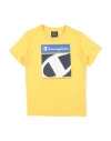 Champion Toddler Boy T-shirt Yellow Size 7 Cotton In Yellow