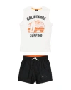 Champion Toddler Boy Tracksuit White Size 7 Cotton In White