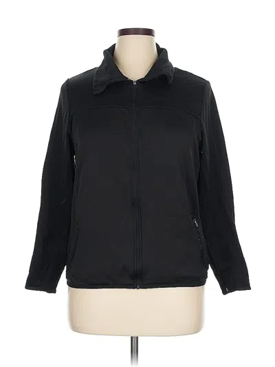 Pre-owned Champion Track Jacket In Black