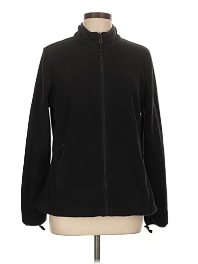Pre-owned Champion Track Jacket In Black