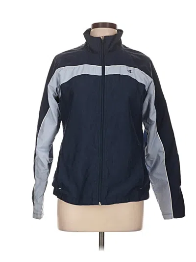 Pre-owned Champion Track Jacket In Blue