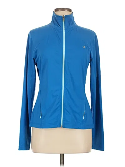 Pre-owned Champion Track Jacket In Blue