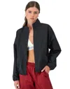 Champion Track Jacket Womens Black Game Day Woven Performance Fts1378 In Black