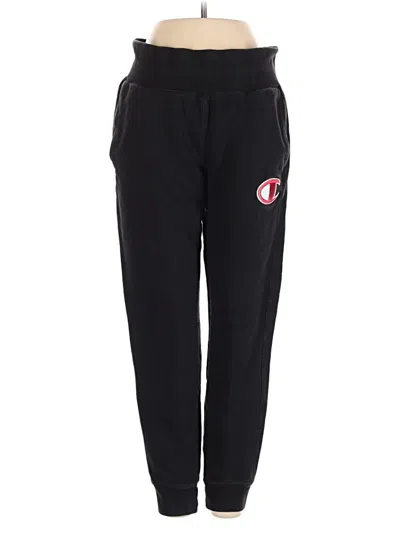 Pre-owned Champion Track Pants In Black