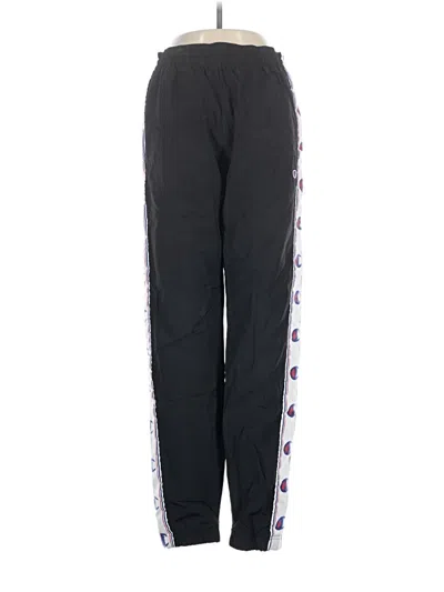 Pre-owned Champion Track Pants In Black