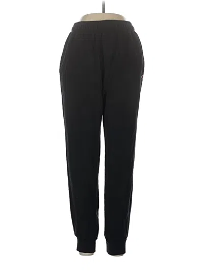 Pre-owned Champion Track Pants In Black