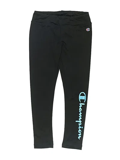 Pre-owned Champion Kids' Track Pants In Black