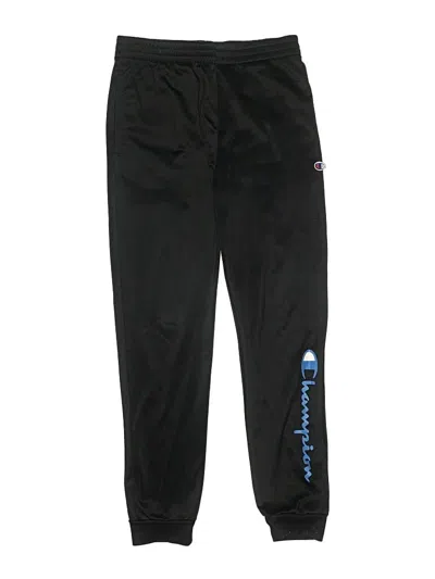 Pre-owned Champion Kids' Track Pants In Black