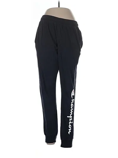 Pre-owned Champion Track Pants In Black