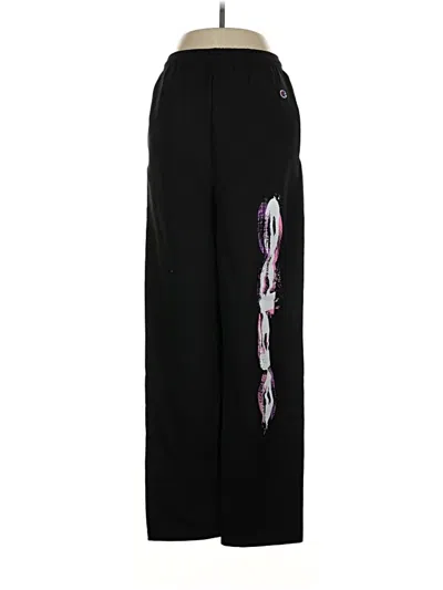 Pre-owned Champion Track Pants In Black