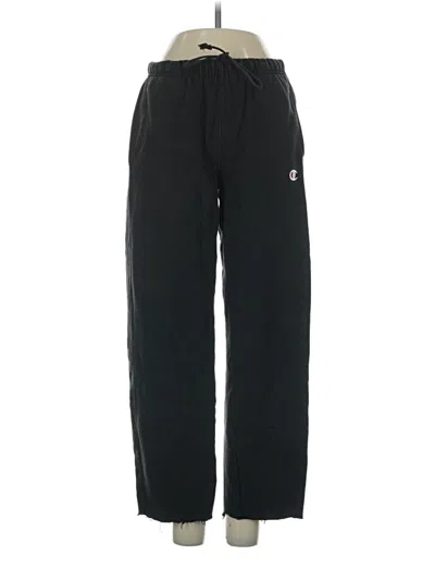 Pre-owned Champion Track Pants In Black