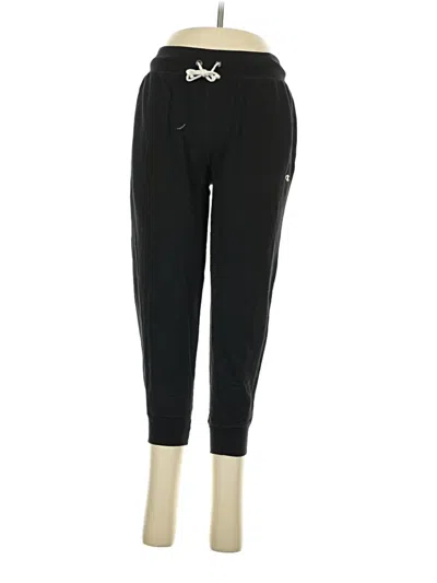 Pre-owned Champion Track Pants In Black