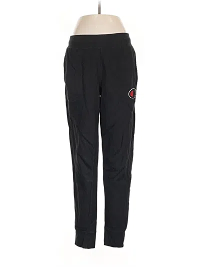Pre-owned Champion Track Pants In Black