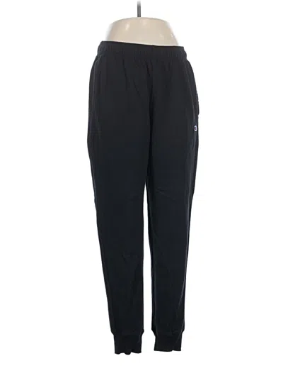 Pre-owned Champion Track Pants In Black