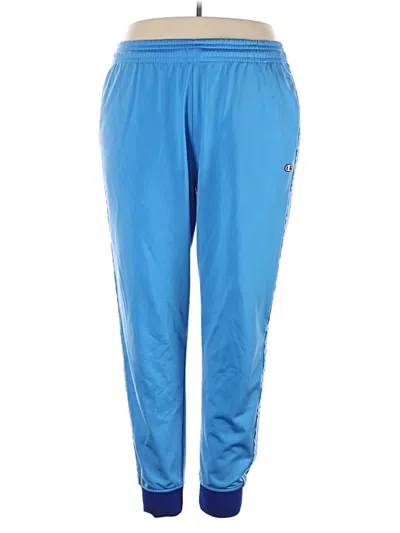 Pre-owned Champion Track Pants In Blue