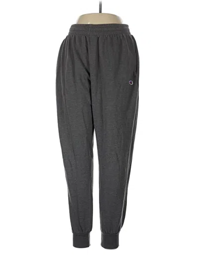 Pre-owned Champion Track Pants In Gray