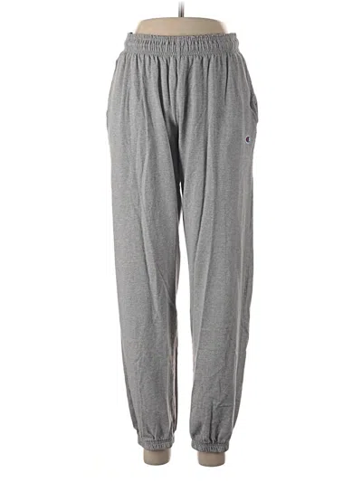 Pre-owned Champion Track Pants In Gray
