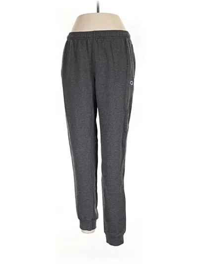 Pre-owned Champion Track Pants In Gray