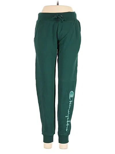 Pre-owned Champion Track Pants In Green