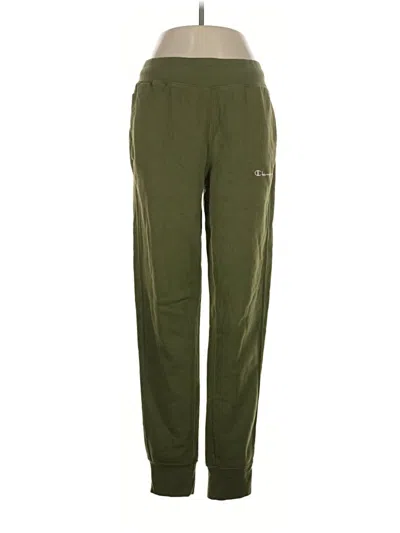 Pre-owned Champion Track Pants In Green