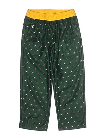 Pre-owned Champion Kids' Track Pants In Green