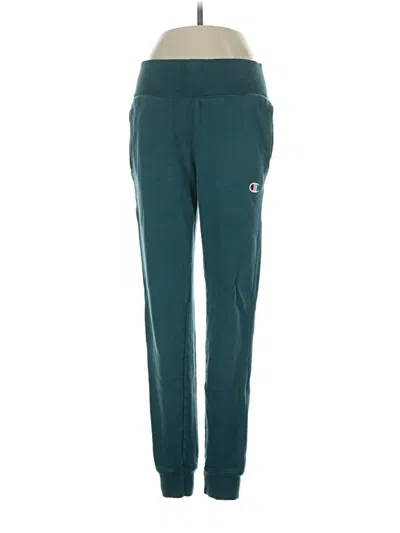 Pre-owned Champion Track Pants In Teal